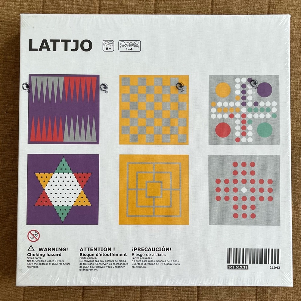 IKEA LATTJO Board Game Set